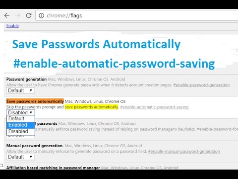 passwords for mac chrome